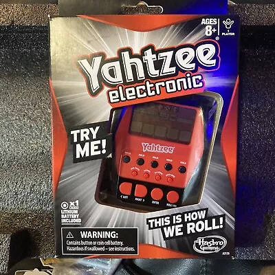 Hasbro Yahtzee Handheld Digital Game - A2125 • $12.99