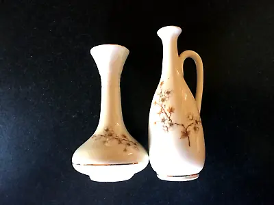 Vintage Pair Capodimonte Naples Handpainted Porcelain Vases • $40