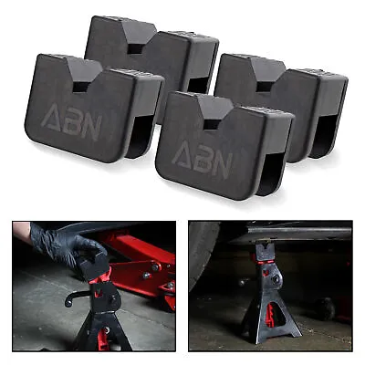 ABN Rubber Slotted Jack Stand Pads Pinch Weld Jack Adapter 4-Pack - 2 To 3 Ton • $17.55