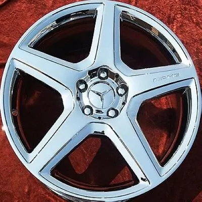 Set Of 4 New Chrome 19  Mercedes Benz Cls55 Cls63 Amg Oem Wheels Rims 65375 • $4038.30