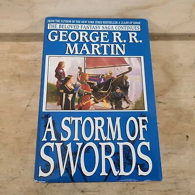 A Storm Of Swords George R.R. Martin HC Book - 2000 - Book Club Edition • $31.99