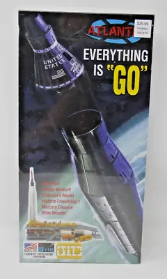 ATLANTIS EVERYTHING IS GO 1:110 SCALE   MERCURY CAPSULE & ATLAS BOOSTER Sealed • $35