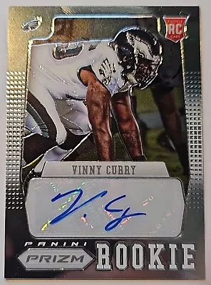 VINNY CURRY 2012 Panini Prizm Rookie Auto RC #298 274/499 • $9.99