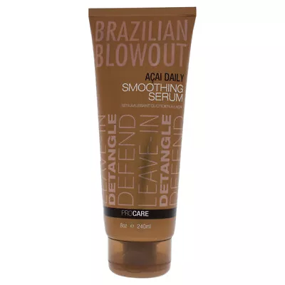 Acai Daily Smoothing Serum By Brazilian Blowout For Unisex - 8 Oz Serum • $25.53