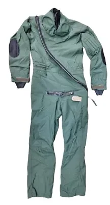 RAF Sage Green Immersion Protection Suit MK20A Size 4E Chest 44 Leg 34  Coverall • £99