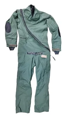 RAF Sage Green Immersion Protection Suit MK20A Size 4F Chest 46 Leg 34  Coverall • £89