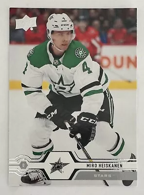 2019-20 Upper Deck Hockey #398 Miro Heiskanen - Dallas Stars • $1.50