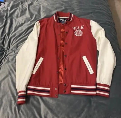 UCLA Bomber Varsity Jacket Medium • £35