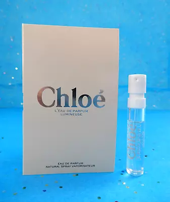 Chloe L'Eau De Parfum LUMINEUSE Perfume EDP Sample .04 Oz / 1.2ml • $8.99
