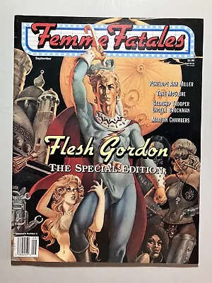 Femme Fatales September 1997 Flesh Gordon Starship Trooper Marilyn Chambers • $10.21