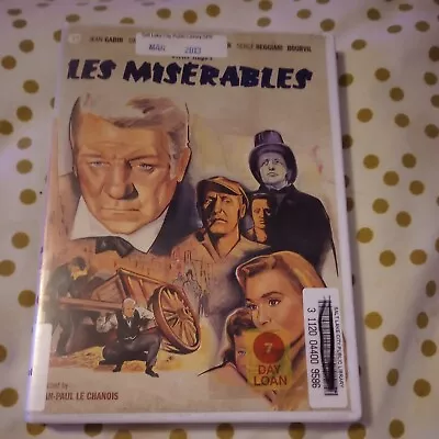 Victor Hugos Les Miserables DVD 1958 French Version Jean Gabin Louis Le Chabois  • $9.54