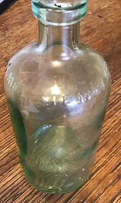 Vintage Mrs. Stewart's Bluing Embossed  Glass Bottle • $5