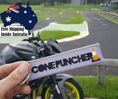 Cone Puncher Keychain Drift Motorbike Car Keytag Yamaha Ducati Ktm Bmw Honda • $6.99