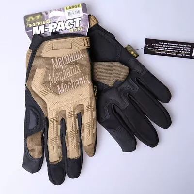 Mechanix M-pact Tactical Glove Gloves Army Military Shooting Bike Sports Wear • £10.63