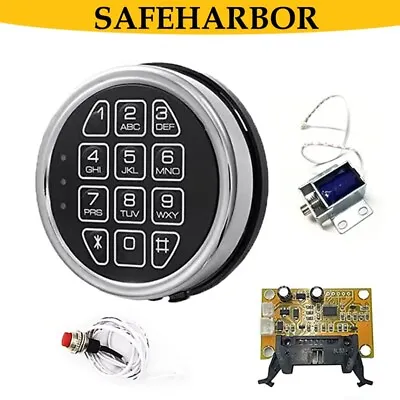 NEW Gun Safe Replacement Digital Keypad Locks With Solenoid Safe Lock Mechanism • $52.99