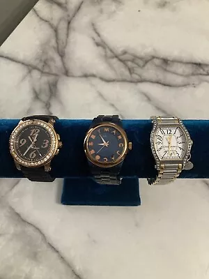 Marc By Marc Jacobs Watch & Juicy Couture Designer Watch Lot 3Pcs • $75