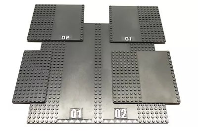 5x Five Lego Base Plates Board Platform 32X32 10” X 10” 16x16 5 X5  16x8 5 X2.5  • $26.98