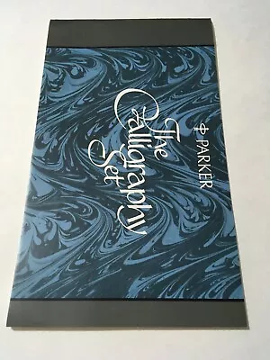 £4.99 • Buy Parker The Calligraphy Set Instruction Guide-booklet Only.