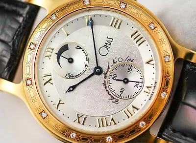 Omas Prius Chronometer Watch - New & Unworn!! • $23800