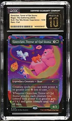 GORECLAW TERROR OF QAL SISMA Secret Lair Foil CGC 10 MTG EDH [Nostalgium] • $49.99