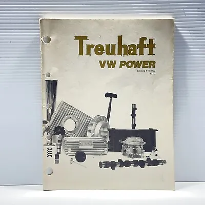 Treuhaft Volkswagen VW Power Parts Catalog Work Manual Vintage Automotive Book • $97.86