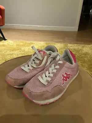 Girls Kappa Pink Trainers Size 3  Eur 36 • £0.99