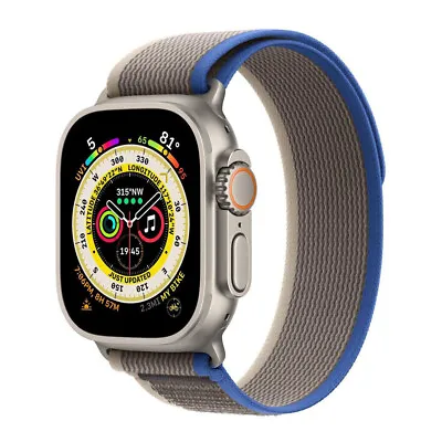 $9.99 • Buy Trail Nylon Loop Watch Band Strap For Apple Watch Ultra 8/7/6/SE/5/4 44/45/49mm