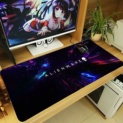 $6.99 • Buy Alienware Computer Colorfull Space Logo New Gamming Mouse Pad L23 Large Mousepad