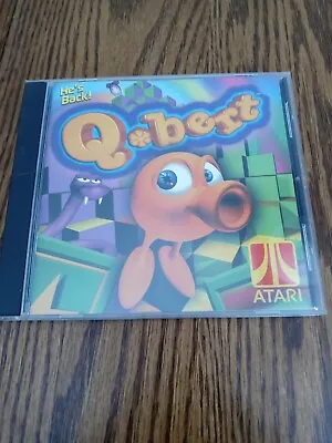 He’s Back! Q*Bert CD-Rom (1999 Hasbro) Windows  Atari Classic Video Game • $11.88