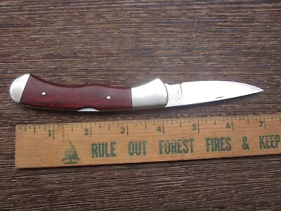 Vtg Buck 532 Usa Circa 2000 Bg-42 & Wood Handles Limited Edition Lockback Knife • $79.95