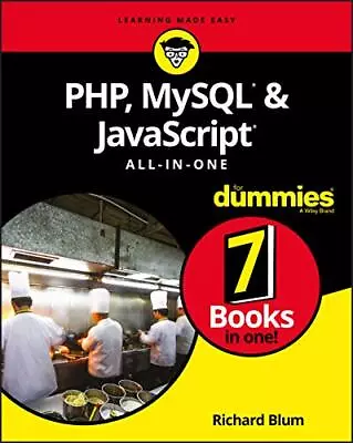 PHP MySQL  JavaScript All-in-One For Dummies By Richard Blum (Paperback 2018) • £26.20