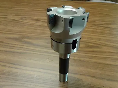 3  90 Degree Indexable Face Shell Millface Milling Cutter APKT W.R8 Arbor • $139