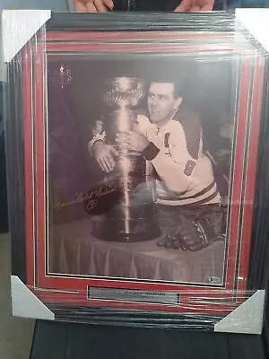  Maurice Rocket Richard Richard Signed Framed 16X20 Photo Beckett COA Canadiens • $300