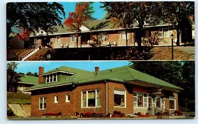 CAPON BRIDGE VA Virginia~ GREEN LANTERN RESTAURANT & Motel Roadside Postcard • $6.78