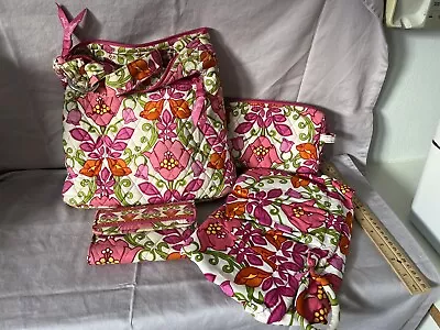 Vera Bradley - Crossbody Hipster Bag - Lili Bell Pattern W/ Walletcasedittybag • $20