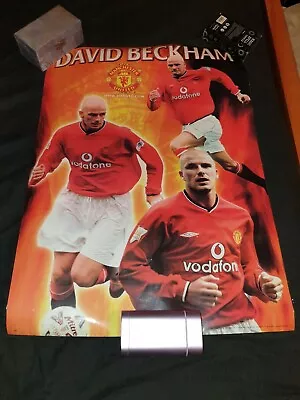 42cm X 59cm David Beckham Poster Manchester United Rare • £19.99