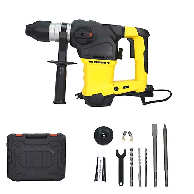 1-1/4 Inch SDS-Plus 13 Amp Heavy Duty Rotary Hammer Drill Vibration Control • $68.99