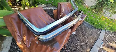Mercedes Benz W123 Euro Oem Chrome Front And Rear Bumper Used 300d240d300td • $650