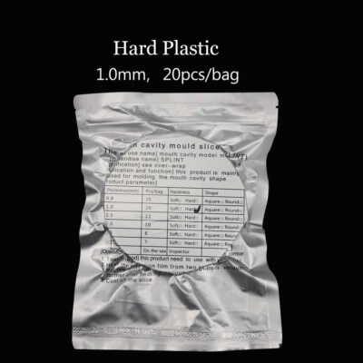 $20.89 • Buy 1.0mm Dental Orthodontic Splint Retainer Slice Vacuum Forming Sheet Hard Round