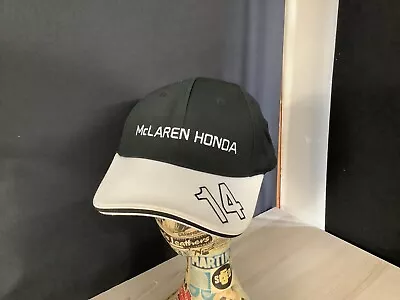 McLaren Honda 14 Fernando Alonso Baseball Hat Sun Cap F1 Team Supporters  • £20