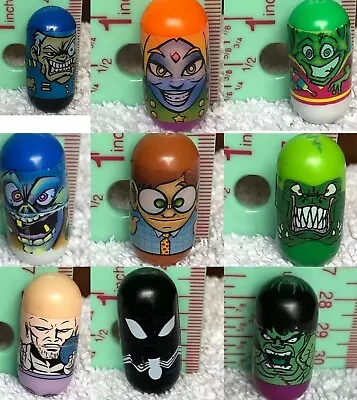 Mighty Beanz Lot Of 9 Marvel Bookworm Hulk • $9.99