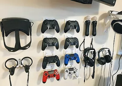 Controller Wall Mounts For Multiple Systems!  Fast Shipping Guaranteed! PS4 Xbox • $6.29