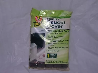 Faucet Cover Easy To Install 7.5  X 8.75  Duck Brand Insulated Soft Flexible • £7.54
