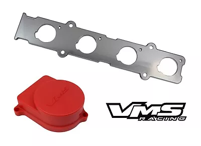VMS Racing Coil On Plug Adapter Plate Silver & B16 B18 Distributor Cap Delete R • $88.95