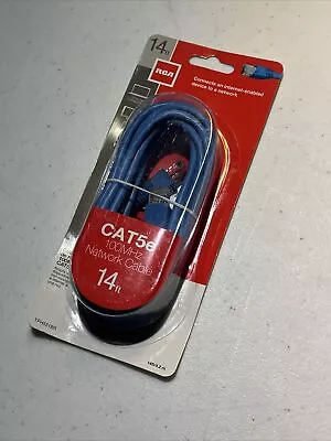 RCA CAT5E NETWORK CABLE 14ft New In Box • $6.48