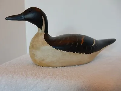 Vintage Pintail Decoy New Jersey Wood Glass Eyes Signed • $163