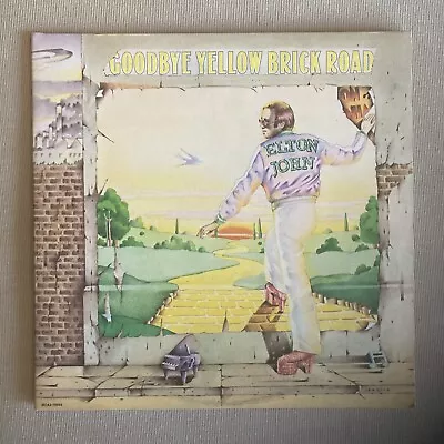 Elton John Goodbye Yellow Brick Road Lp Mca 1973 Near Mint 2 Lp Tri Cover Orig • $35