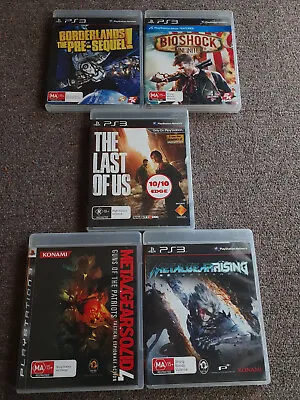 PS3 Games In Box Various Titles Some Rare • $10