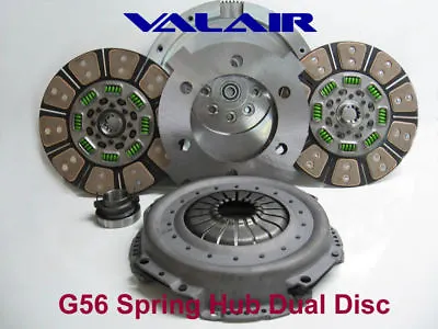 Valair Dual Disk Organic Clutch 550HP For 2005.5-2012 Dodge Cummins NMU70G56DDSN • $1397.66