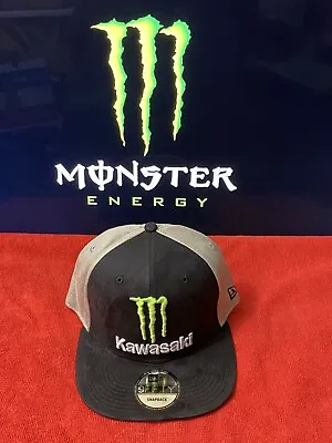 Monster Energy Yamaha Pro Circuit Racing Moto KX F1 GP Super Black OSFM Hat NEW • $45